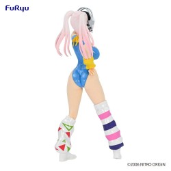 Super Sonico figurine Concept Figure 80's Color Blue Ver. Furyu