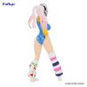 Super Sonico figurine Concept Figure 80's Color Blue Ver. Furyu