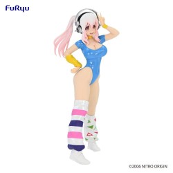 Super Sonico figurine Concept Figure 80's Color Blue Ver. Furyu